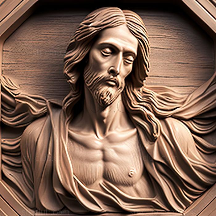 3D model st jesus (STL)